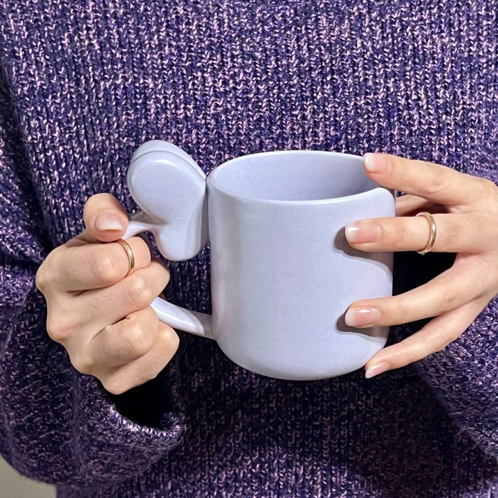 胖胖蝴蝶杯 北欧风可爱女生马克杯｜Boom Cup