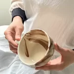 胖胖杯北欧陶瓷马克杯产品图