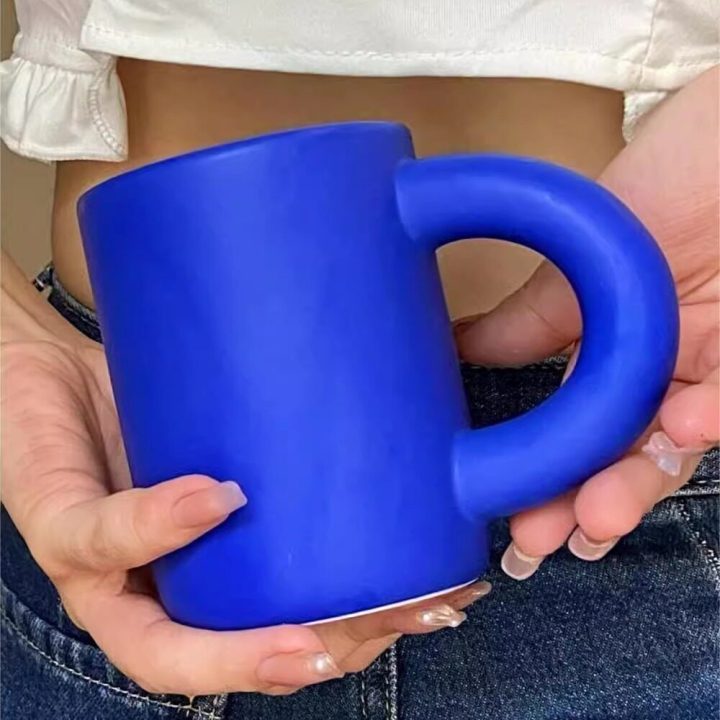 克莱因蓝大容量咖啡杯产品图